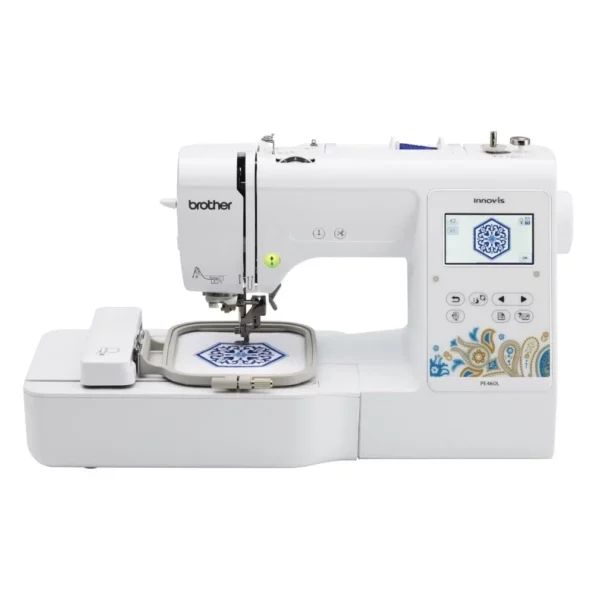 Máquina de Bordar Bordadora Brother PE460L