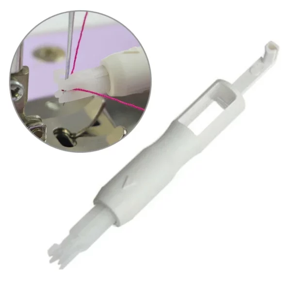 Enhebrador de máquinas de coser