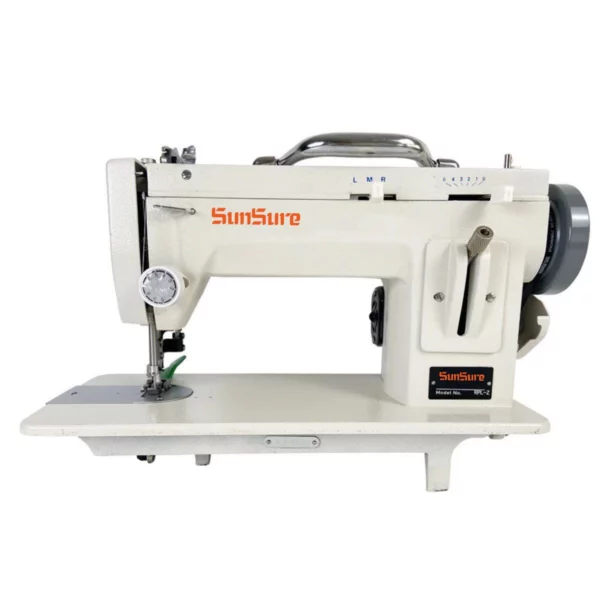 Máquina de coser Cuero Recta y Zigzag Brazo de 23 cm