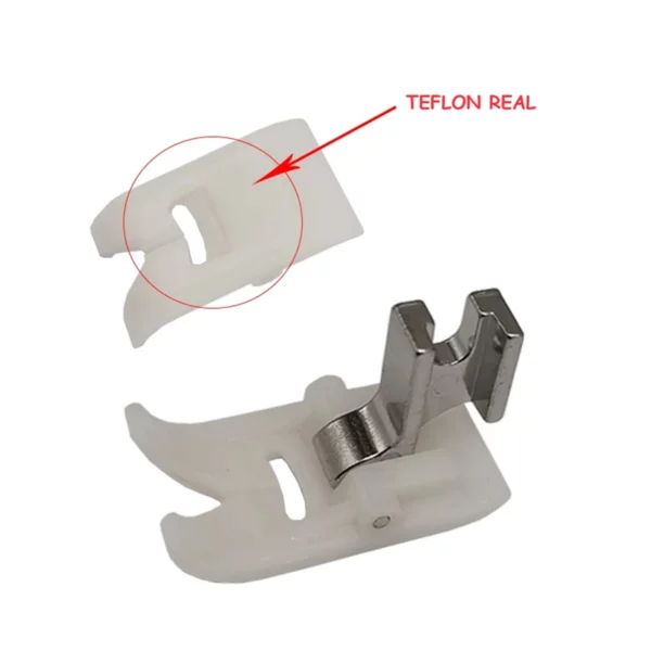 Prensatela de Teflón Real de Máquina de coser Familiar