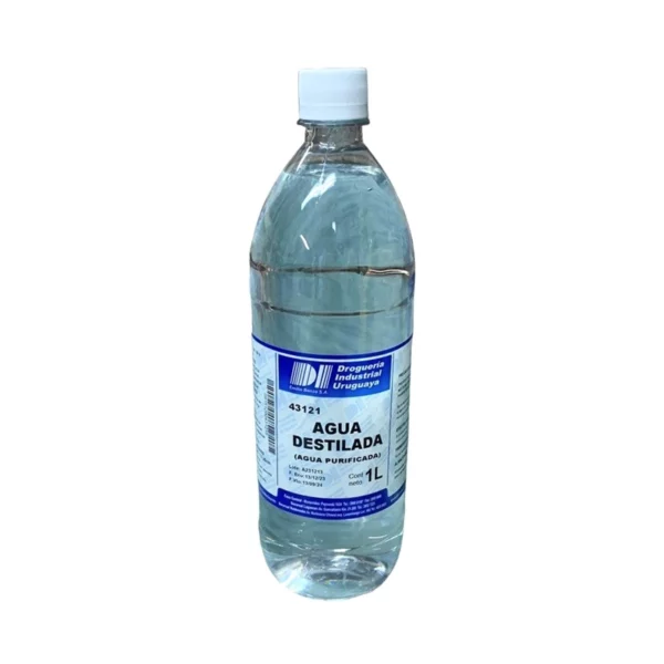 Agua Destilada de 1 Litro