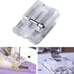 Base Prensatela para Cierre Invisible de máquina de coser Familiar Acrílico