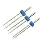 Agujas Dobles Gemelas de máquina de coser Set 3 unidades