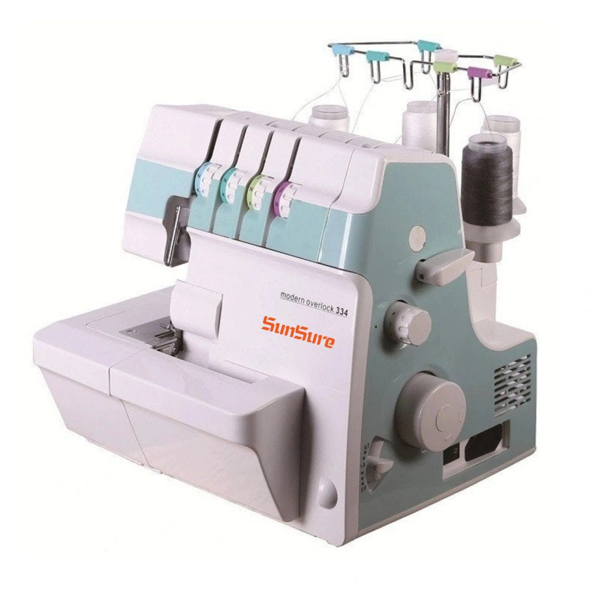 máquina de coser overlock familiar