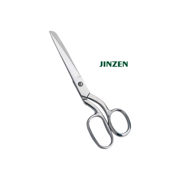Tijera de Acero 3 Dedos Plana para Modista 25 cm Jinzen