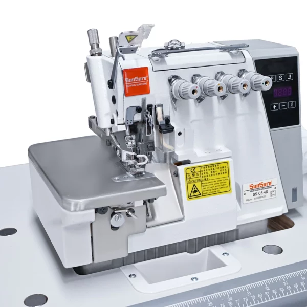 Máquina de Coser Overlock Industrial 4 Hilos C5