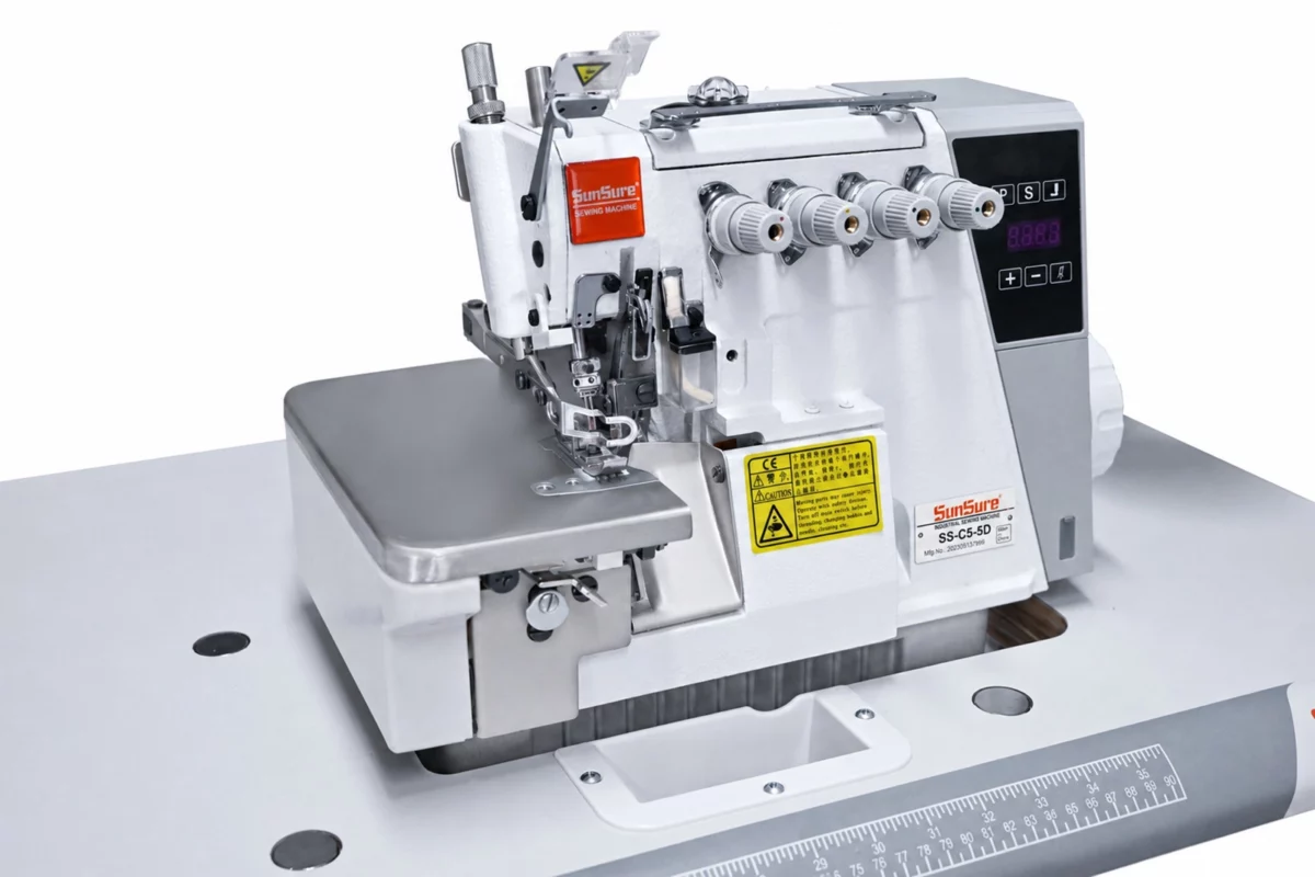Máquina de Coser Overlock Industrial 5 Hilos C5