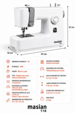 Máquina de Coser MASIAN 118