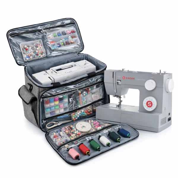 Máquina de Coser SINGER Heavy Duty 4423 + Bolso