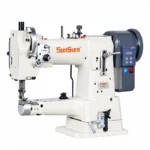 Máquina de Coser Triple Arrastre Industrial Cañón DD Sunsure