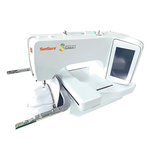 Máquina de Bordar Bordadora Computarizada Sunsai-1 Blanca